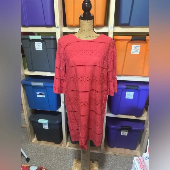 LOFT Red Dress